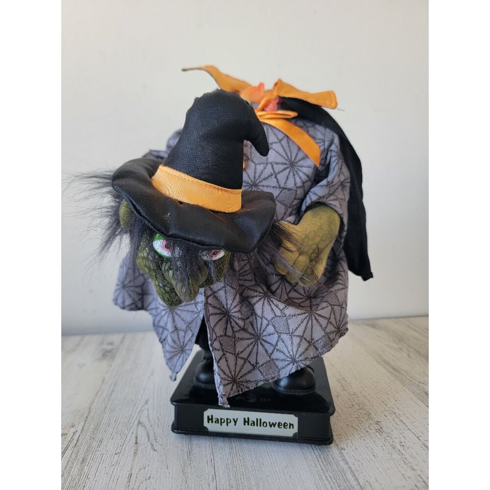 Vintage headless AS IS Witch Happy Halloween home decor prop